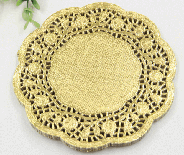 How Gold Paper Doilies Blend In Your Decorations